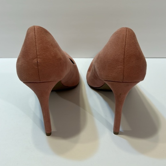 Christian Siriano for Payless Pink Suede Heels Women’s 13W - Picture 3 of 4